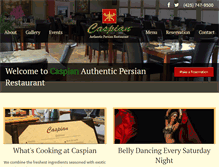 Tablet Screenshot of caspianbellevue.com